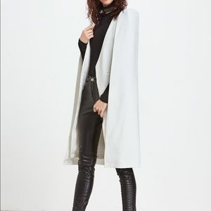 White Cape Coat